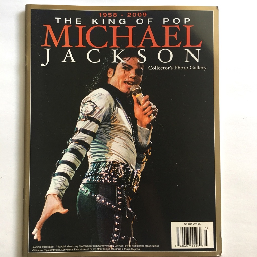 COPY - Michael Jackson Collectors Photo Gallery Magazine